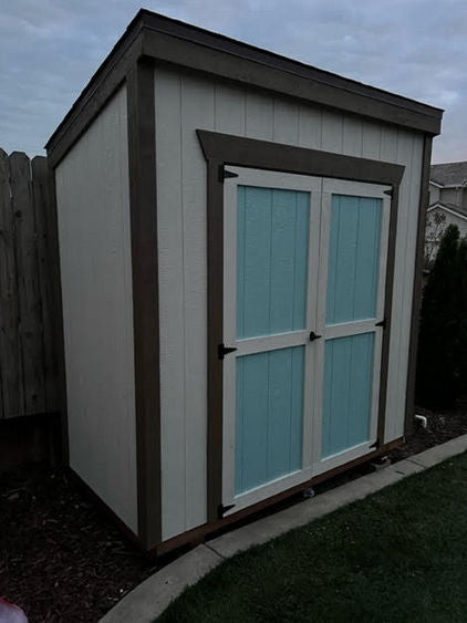 4x8 Lean-To Shed Plan