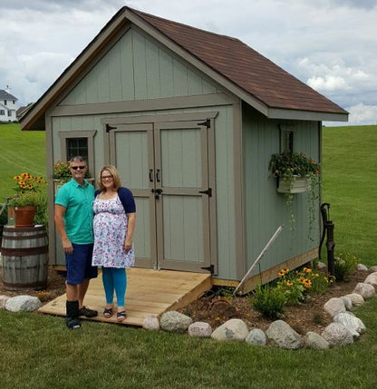 10x10 Gable Shed Plan