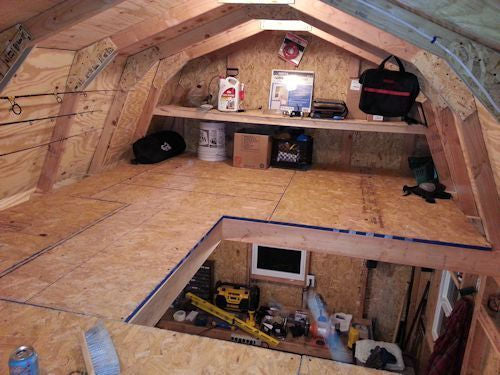 10x16 Barn Shed Plans With Huge Loft