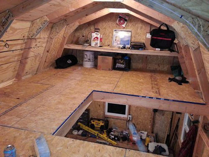 10x16 Barn Shed Plans With Huge Loft