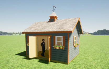 12x16 Garden Shed Plans
