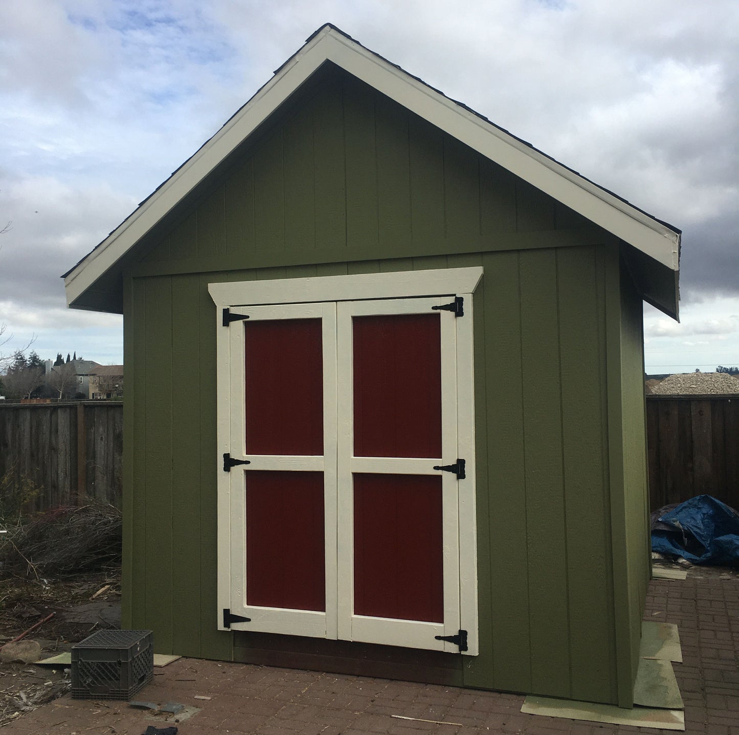 12x16 Gable Shed Plans