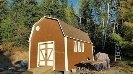 12x20 Barn With Huge Loft Shed Plan