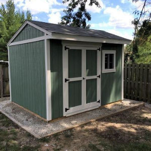 12x8 Saltbox Shed Plan