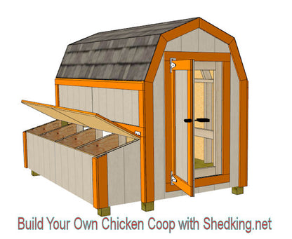 4'x8' Chicken Coop Plans