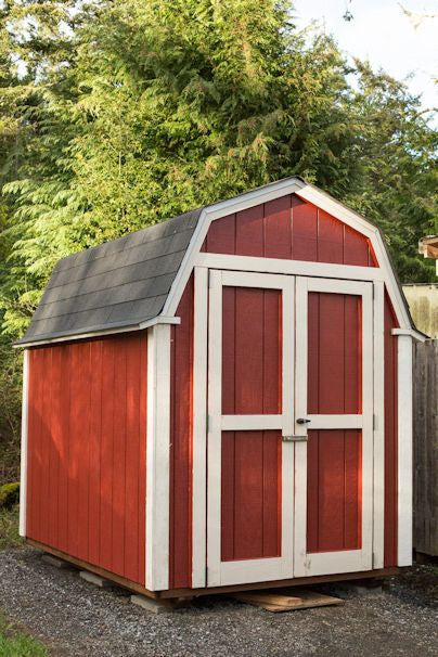 6x8 Barn Shed Plan