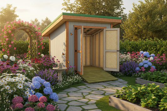 6'x8' Lean-to Shed Plan