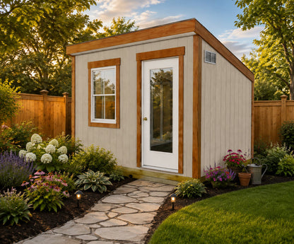 8'x12' Lean-To Shed Plan