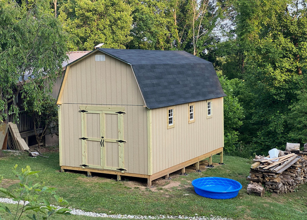 12x20 Barn With Huge Loft Shed Plan