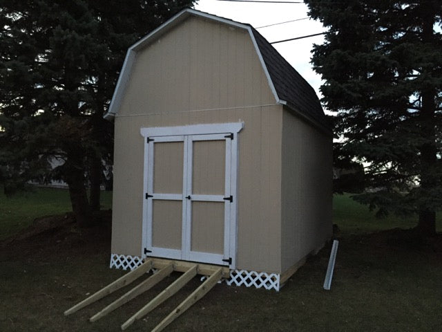 10x16 Barn Shed Plans With Huge Loft