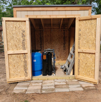 6'x8' Lean-To Shed Plan