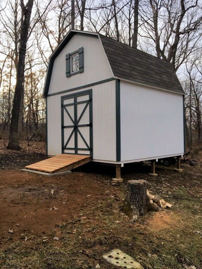 12x12 Barn Shed Plan