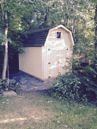 8x12 Barn Shed With Loft Plan
