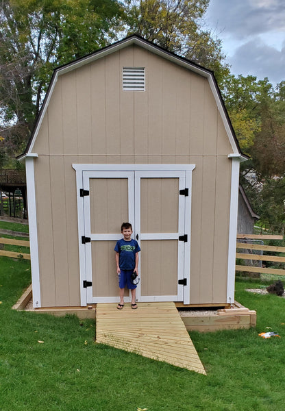 10x12 Barn Shed Plan