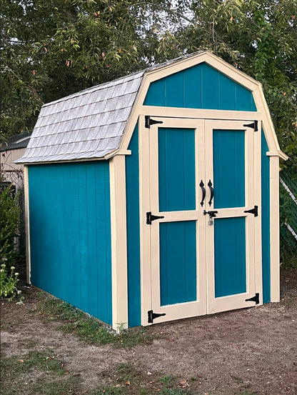 6x8 Barn Shed Plan