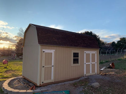 10x16 Barn Shed Plans With Huge Loft