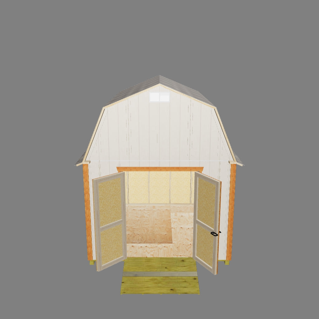 Diy 10x10 barn shed plans