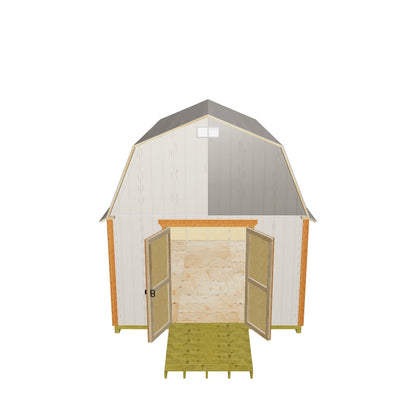 12x16 Barn Shed Plans