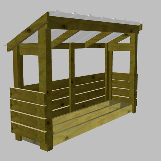 Diy 2x8 Firewood Shed Plans