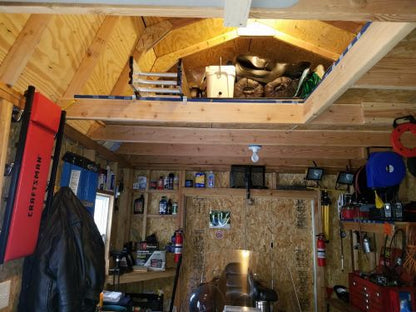 10x16 Barn Shed Plans With Huge Loft