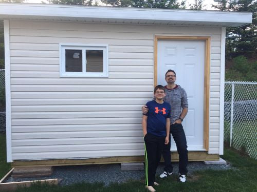 10x12 Gable Shed Plan