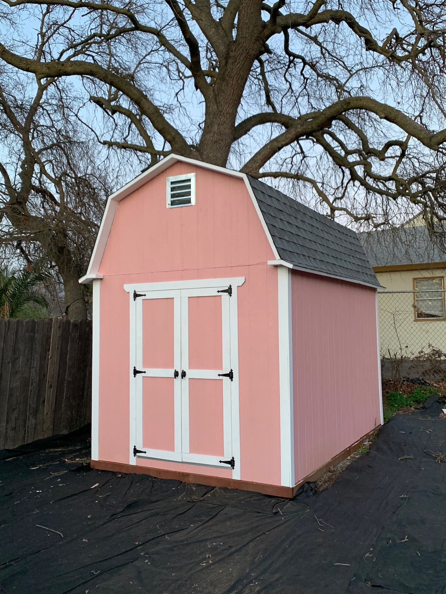 8x12 Barn Shed With Loft Plan