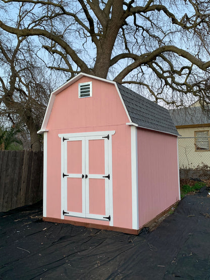 8x12 Barn Shed With Loft Plan