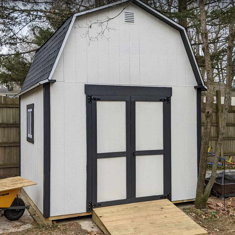 10x10 Barn Shed Plan